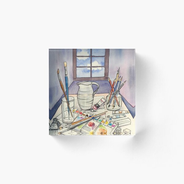 Window into Art Acrylic Block