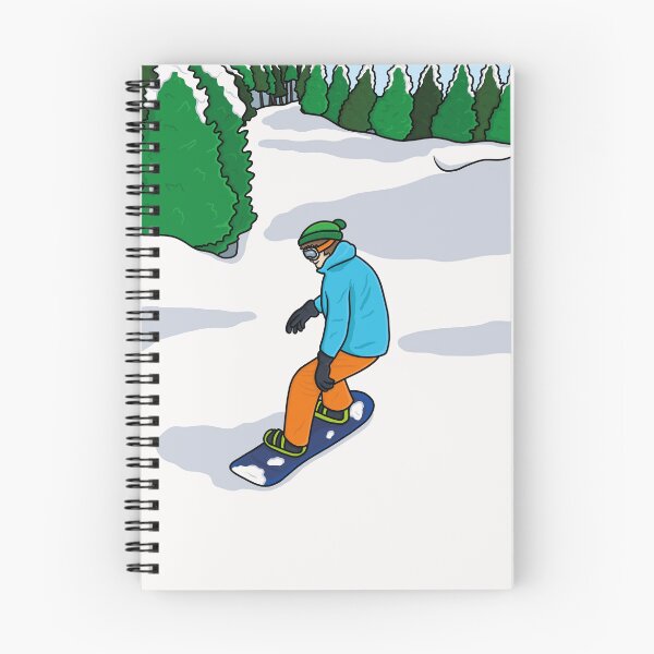 Aperçu de l'œuvre Snowboarder créée et vendue par OhJaye.