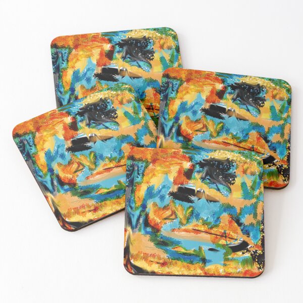 Item preview, Lake Vacation in Autumn  designed and sold by headtrackerart.