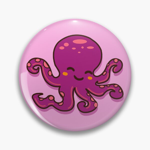 Item preview, Smiling Octopus designed and sold by MyTshirtArt.