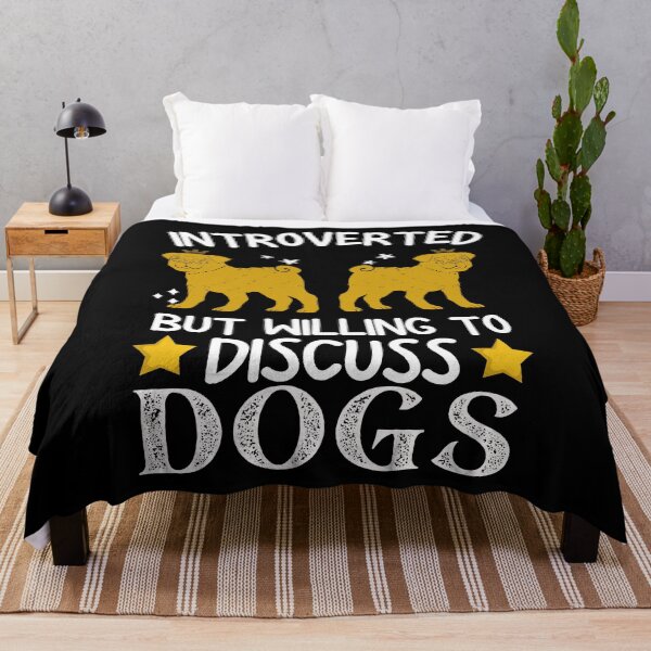 Item preview, Introverted But Willing To Discuss Dogs designed and sold by worldmodi.