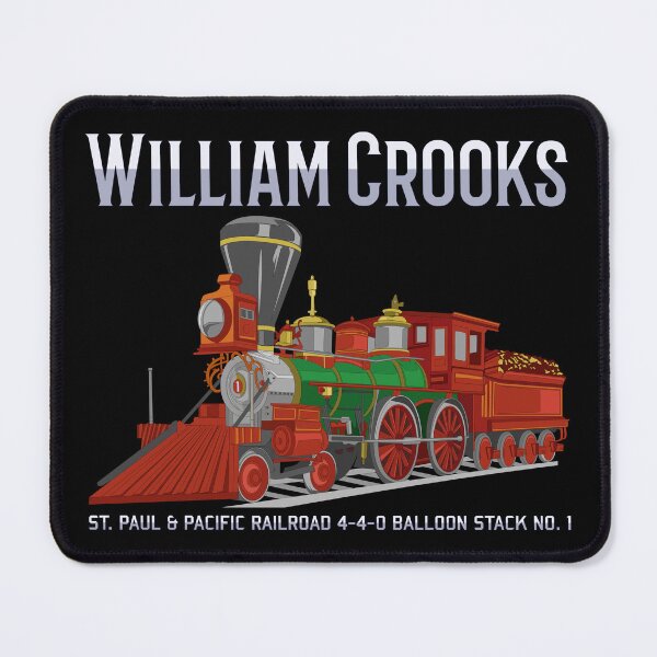 Item preview, William Crooks Balloon Stack No 1 4-4-0 Steam Locomotive Train Gift designed and sold by Maljonic.