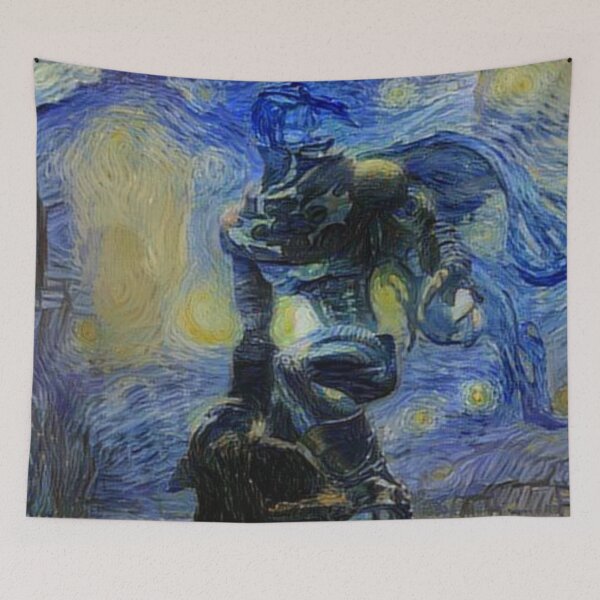 Item preview, Legacy of Kain Soul Reaver Raziel in Starry Night Style designed and sold by weirdo97.