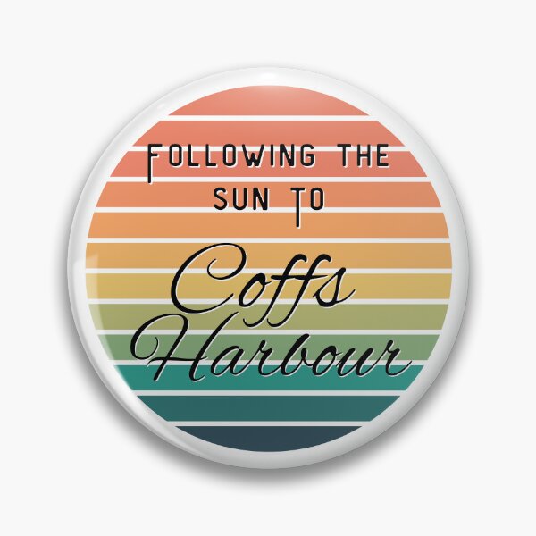Item preview, Following the sun to Coffs Harbour Retro Sunset designed and sold by Zaprinda.