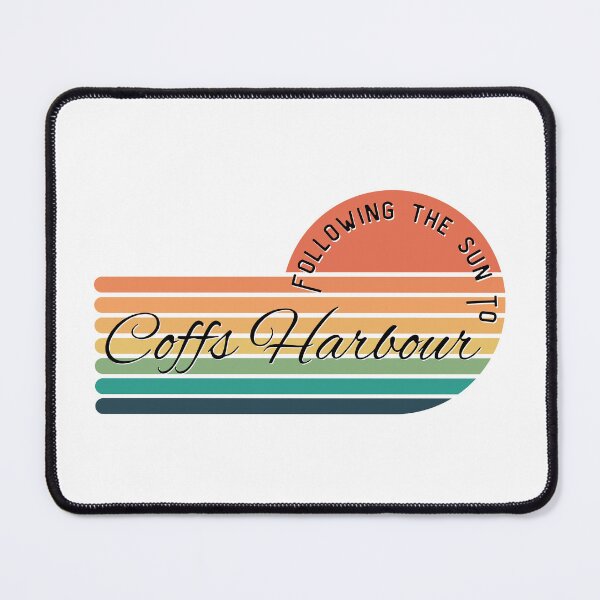 Item preview, Following the sun to Coffs Harbour Retro Sunset designed and sold by Zaprinda.