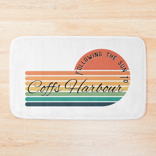 Item preview, Following the sun to Coffs Harbour Retro Sunset designed and sold by Zaprinda.