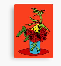 Red Flowers Canvas Print