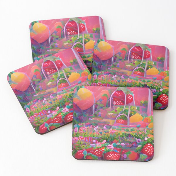 Item preview, Strawberry meadow AI designed and sold by Monlin.