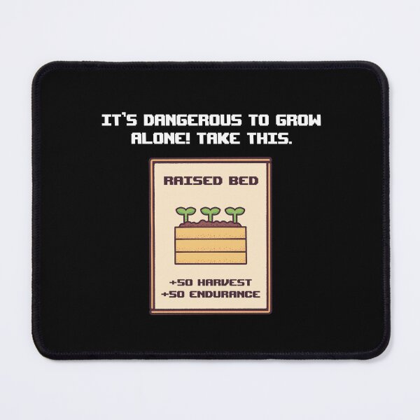 Item preview, Garden Geek - It's Dangerous to Grow Alone Take This Raised Bed Garden designed and sold by abowersock.