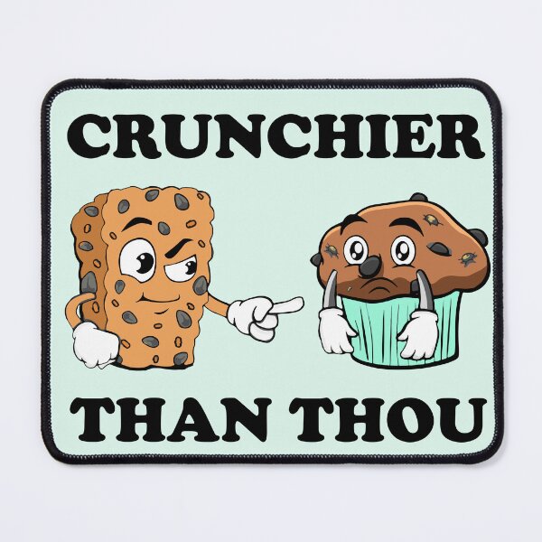 Item preview, Crunchier Than Thou designed and sold by Gumshoe-Studio.