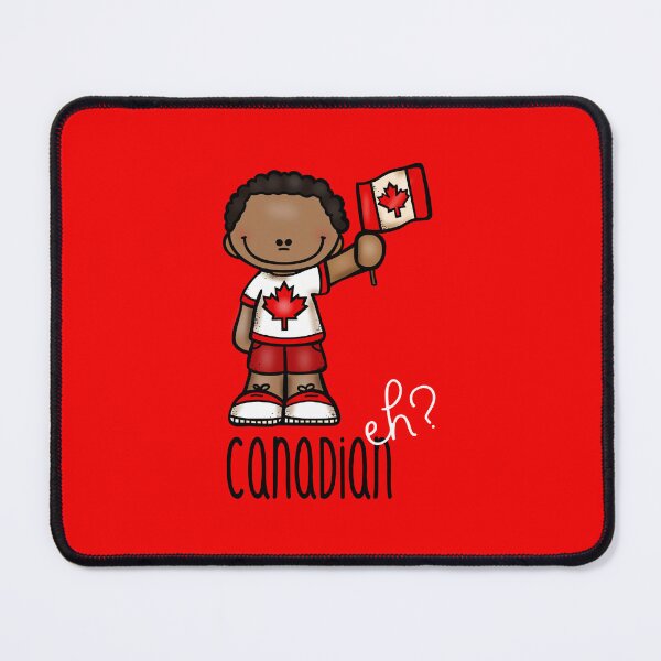 Item preview, Canadian, Eh? (on red) designed and sold by PawsitiveMum.