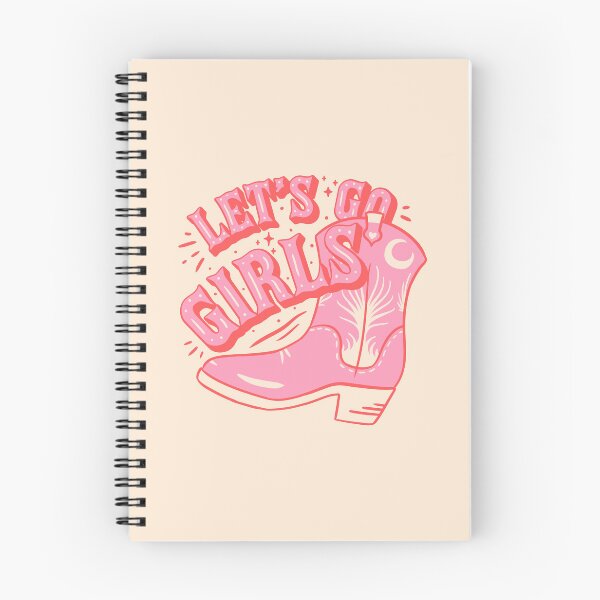 Artikelvorschau, Auf geht's, Mädels | Pinker Cowboy, Cowgirl, Rodeo-Stiefel, adrette Ästhetik, Junggesellinnenabschied | HALLO IHR ALLE | Weißer Hintergrund entworfen und verkauft von PEARROT.