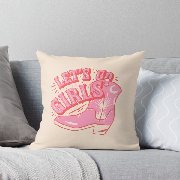 Item preview, Let's Go Girls | Pink Cowboy Cowgirl Rodeo Boot Preppy Aesthetic Bachelorette Party | HOWDY Y'ALL | White Background designed and sold by PEARROT.