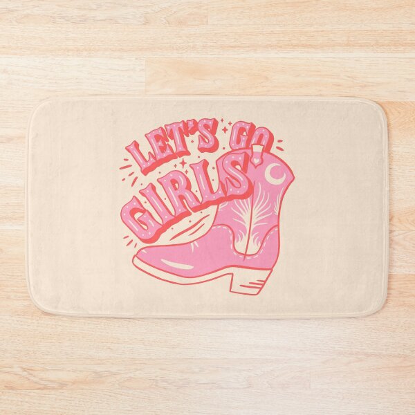 Item preview, Let's Go Girls | Pink Cowboy Cowgirl Rodeo Boot Preppy Aesthetic Bachelorette Party | HOWDY Y'ALL | White Background designed and sold by PEARROT.