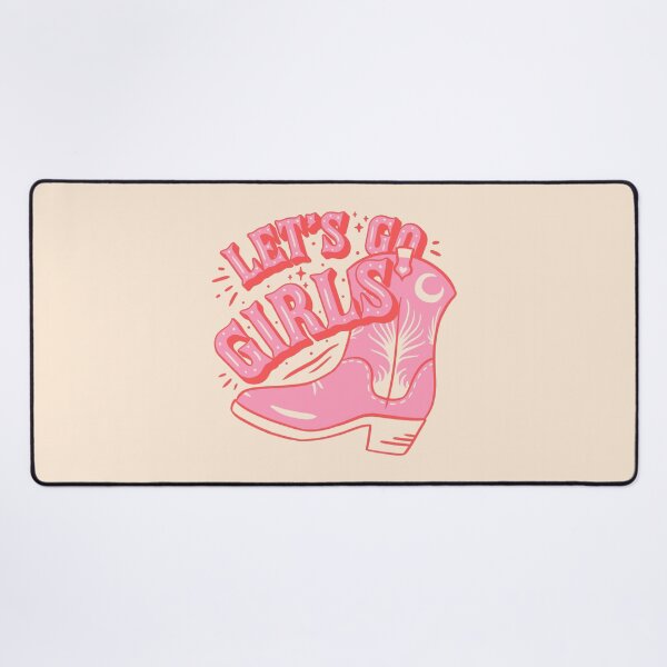 Item preview, Let's Go Girls | Pink Cowboy Cowgirl Rodeo Boot Preppy Aesthetic Bachelorette Party | HOWDY Y'ALL | White Background designed and sold by PEARROT.
