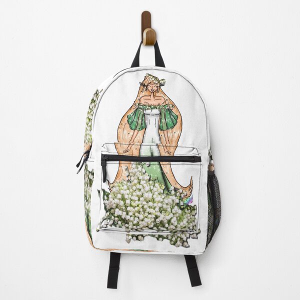 Item preview, Girl and Lily of the Valley Dress Fashion Illustration designed and sold by Jolly-Yosei.