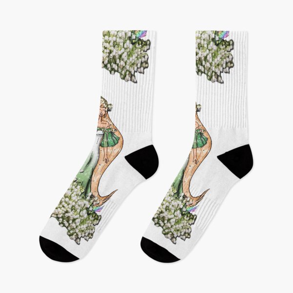 Item preview, Girl and Lily of the Valley Dress Fashion Illustration designed and sold by Jolly-Yosei.