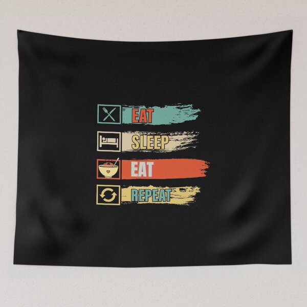 Item preview, Eat sleep eat repeat  designed and sold by SamXDesigns.