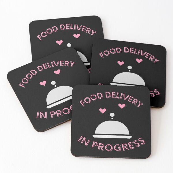 Item preview, Food Delivery In Progress (Pink) | Food Driver Appreciation designed and sold by deliverylife.