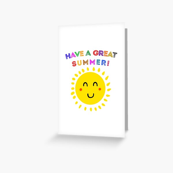 Item preview, HAVE A GREAT SUMMER  designed and sold by FUAD LOUH.