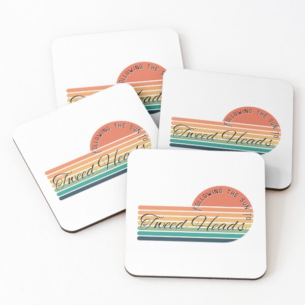 Item preview, Following the sun to Tweed Heads Retro Sunset designed and sold by Zaprinda.