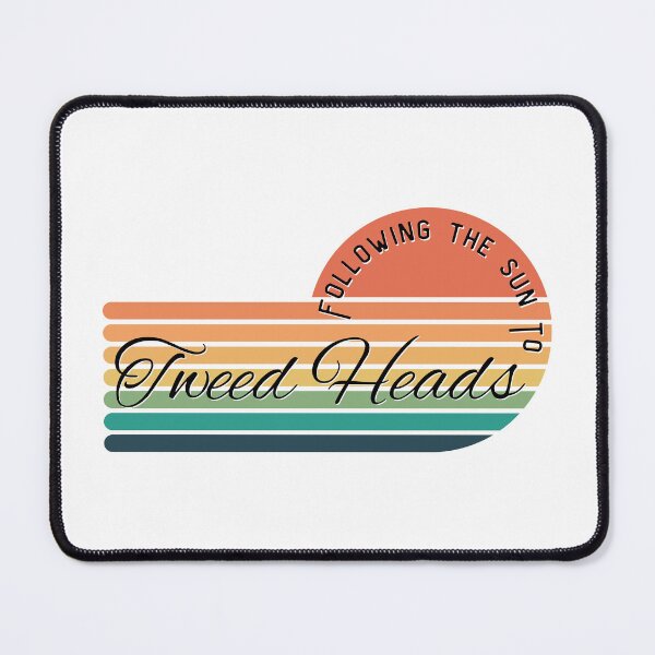 Item preview, Following the sun to Tweed Heads Retro Sunset designed and sold by Zaprinda.