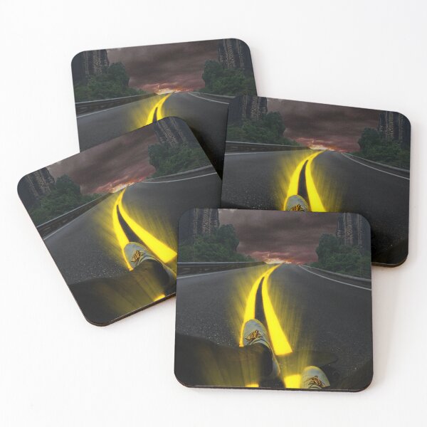 Item preview, Alone The Glowing Road  designed and sold by Demonkey.