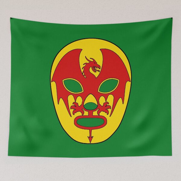 Item preview, Dragonheart Mask Deep Green designed and sold by RoleCallDnD.