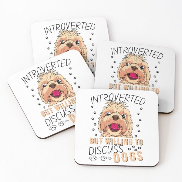 Item preview, Introverted But Willing To Discuss Dogs designed and sold by worldmodi.
