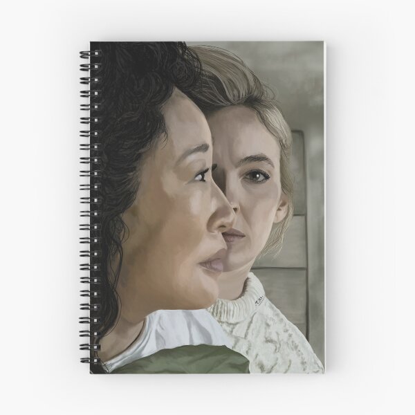 Item preview, Villanelle & Eve bed scene Killing Eve Season 4 Episode 8 Hello Losers, Villaneve Jodie Comer Sandra Oh    designed and sold by rikiiart.