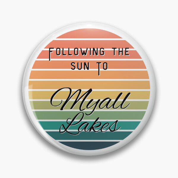 Item preview, Following the sun to Myall Lakes Retro Sunset designed and sold by Zaprinda.