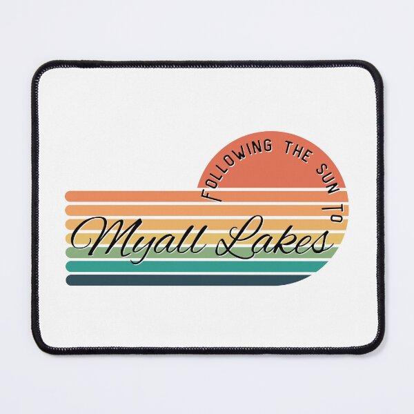 Item preview, Following the sun to Myall Lakes Retro Sunset designed and sold by Zaprinda.