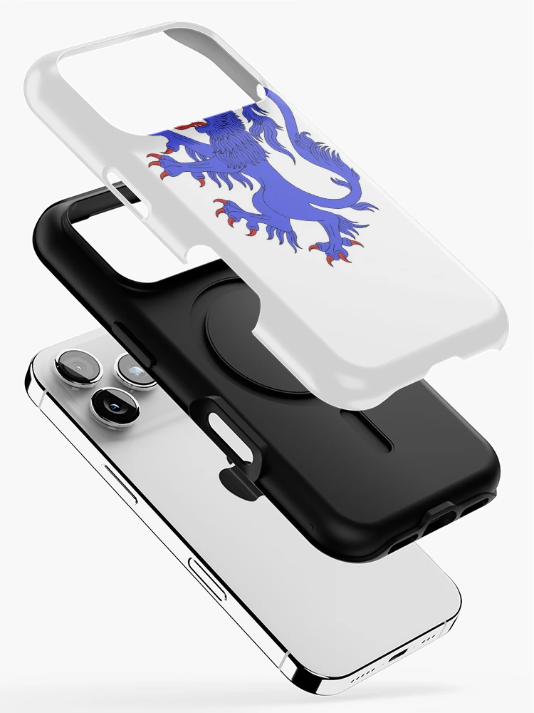 Thumbnail 2 of 4, iPhone Case, Lion Rampant Azure designed and sold by Azure Lion Productions.