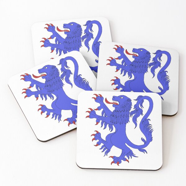 Item preview, Lion Rampant Azure designed and sold by Azure Lion Productions.