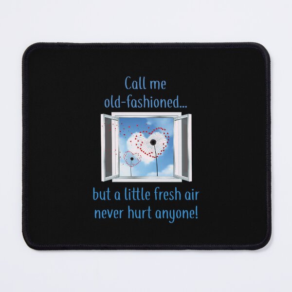 Item preview, Call me old-fashioned... (on black) designed and sold by PawsitiveMum.