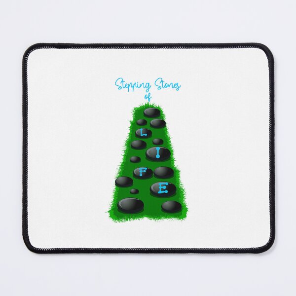Item preview, Stepping Stones of Life (on White) designed and sold by PawsitiveMum.