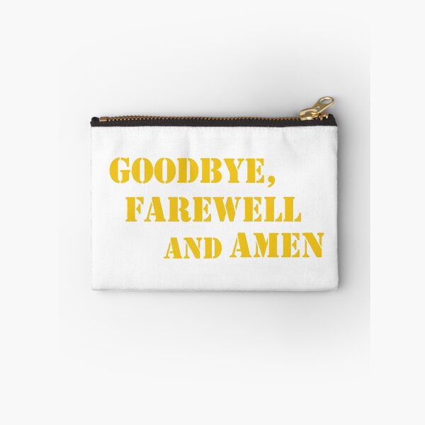 Item preview, Goodbye, Farewell and Amen designed and sold by AllyWrites4077.