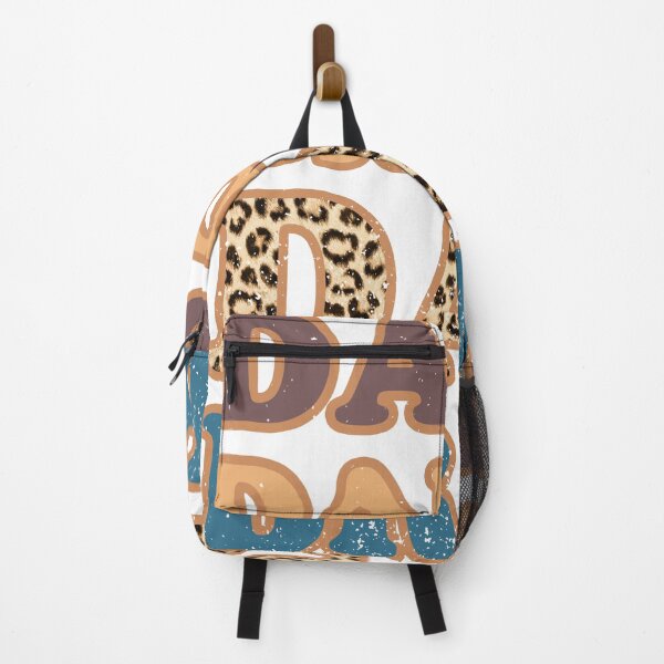 Item preview, Dada Daddy Dad Bruh - Funny Fathers Day Retro Leopard Print designed and sold by Optix.