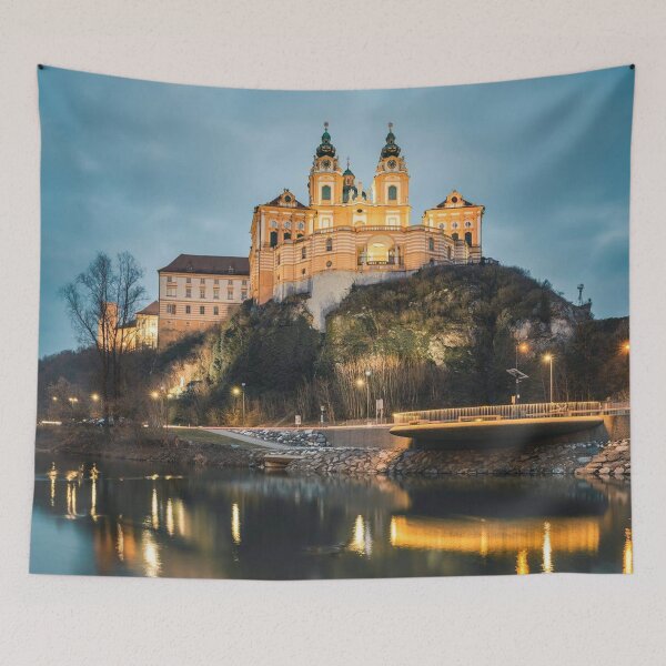 Item preview, The Most Beautiful Picture Golden Abbey At Night designed and sold by RNDR.
