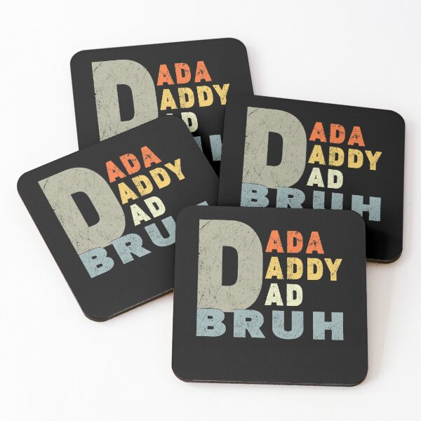Item preview, Dada Daddy Dad Bruh - Funny Fathers Day Retro Vintage designed and sold by Optix.