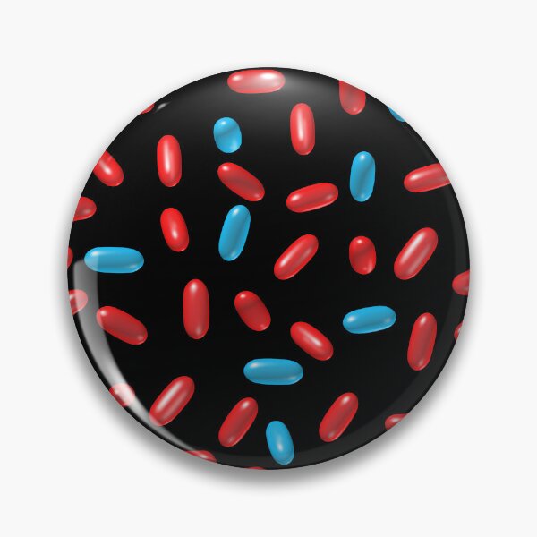Item preview, Red and Blue Pills Pattern designed and sold by TMBTM.