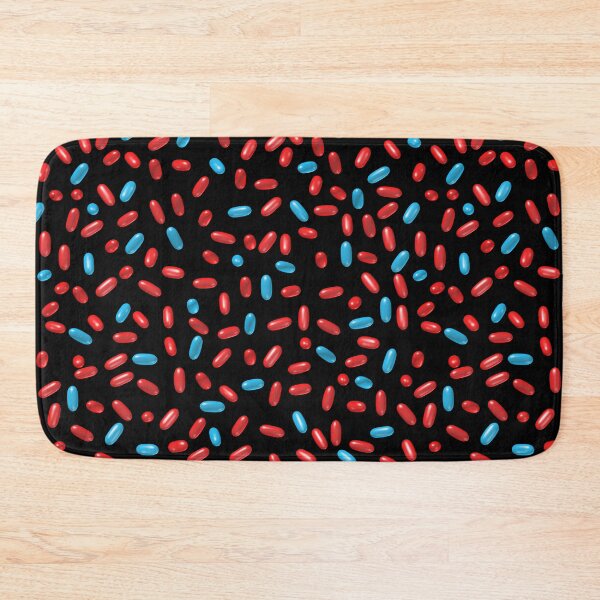 Item preview, Red and Blue Pills Pattern designed and sold by TMBTM.