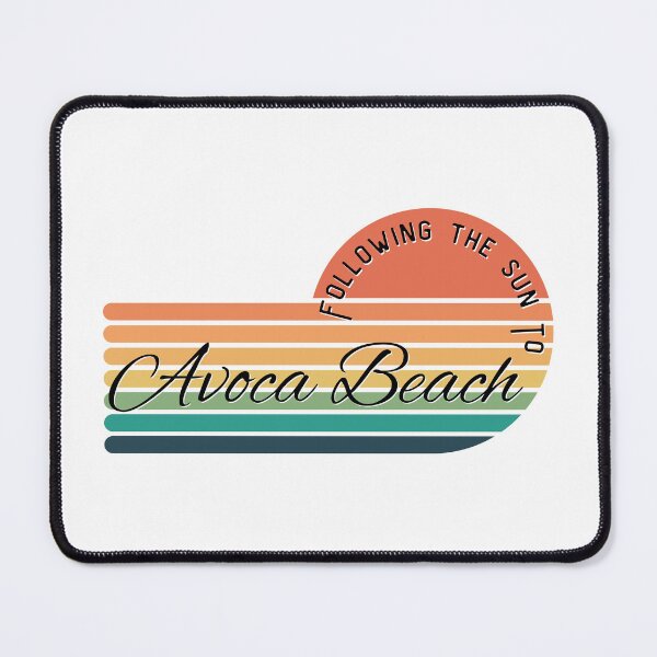 Item preview, Following the sun to Avoca Beach Retro Sunset designed and sold by Zaprinda.