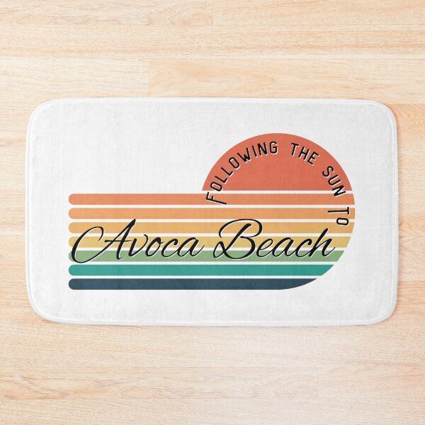 Item preview, Following the sun to Avoca Beach Retro Sunset designed and sold by Zaprinda.