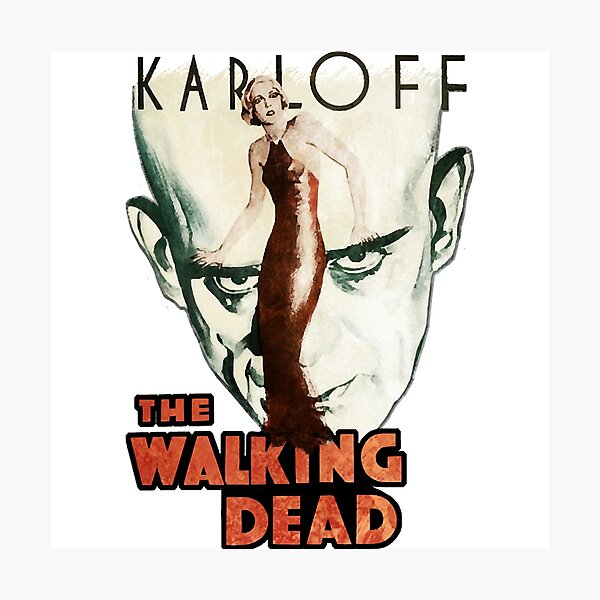Item preview, The Walking Dead - Boris Karloff  designed and sold by Neala1998.