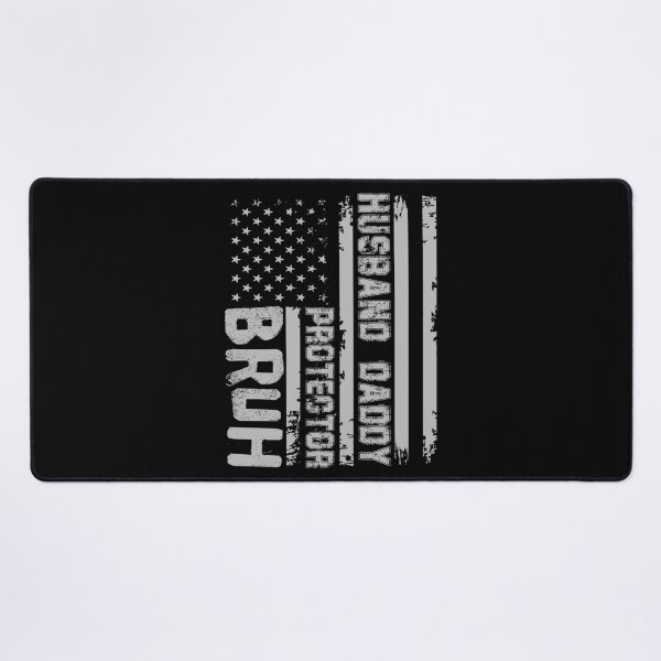 Item preview, Husband Dadd Protector Bruh - Patriot American Fathers Day designed and sold by Optix.