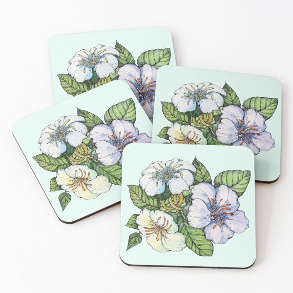 Item preview, spring flowers pattern  designed and sold by MandalaFlowerArt.