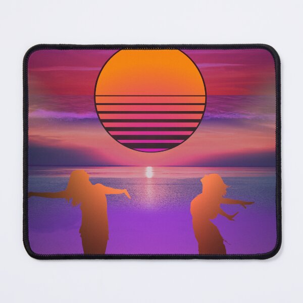 Item preview, Extra Violet Synthwave sun worshiping girls designed and sold by Zanimations.