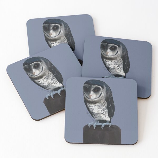 Item preview, Lesser Sooty Owl designed and sold by 11ofCrows.
