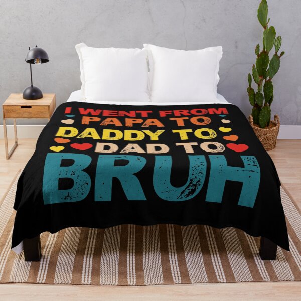 Item preview, I Went From Papa To Daddy To Dad To Bruh - Heart Fathers Day designed and sold by Optix.